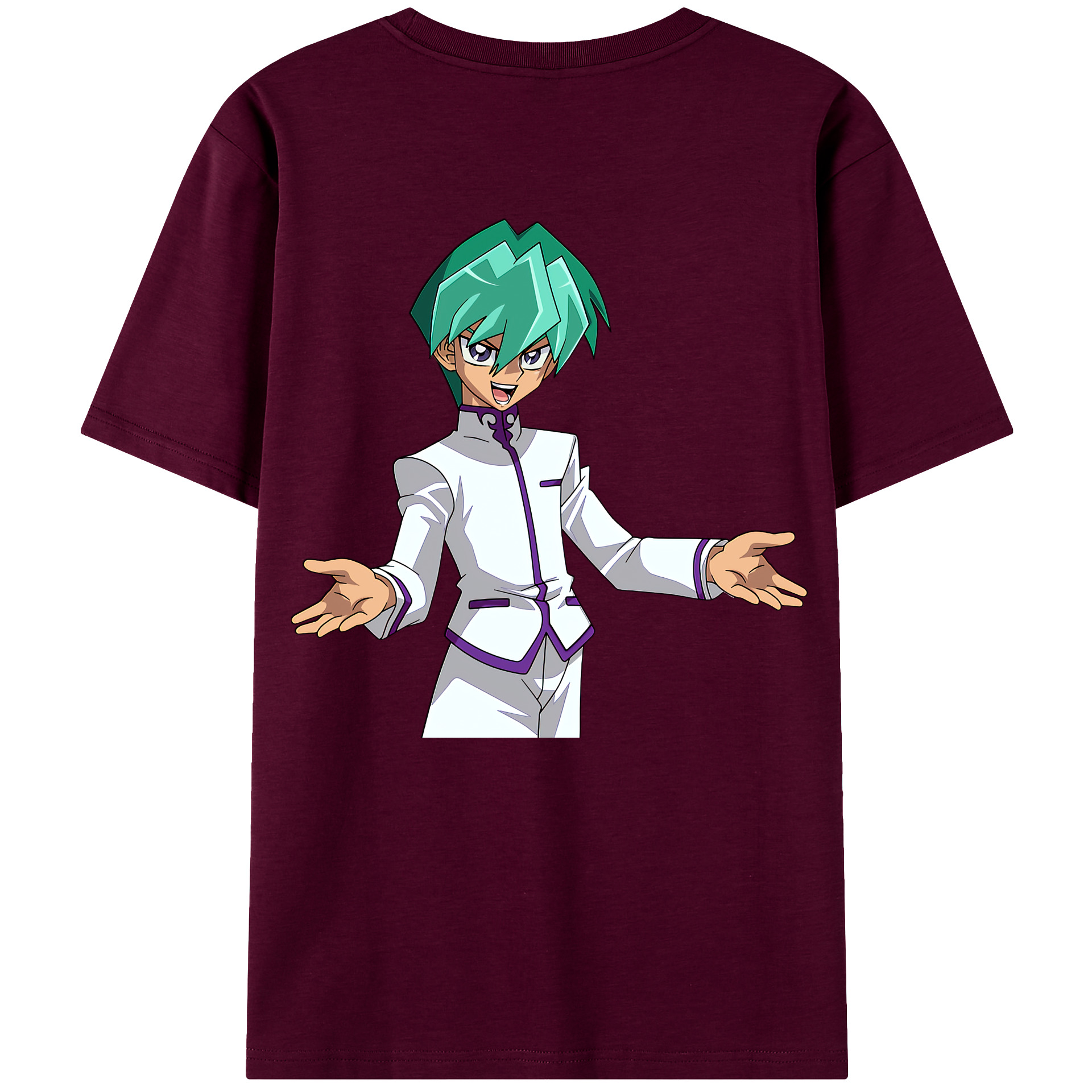 （画像用） 遊☆戯☆王 Yu-Gi-Oh! レディース半袖Tシャツ(バックプリント)